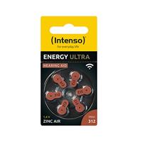 Intenso Energy Ultra gehoorapparaten batterij PR 41-312 6 stuks blister - thumbnail