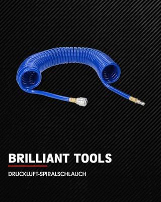 Brilliant Tools BT160035 Pneumatische luchtslang 10 m 12 bar
