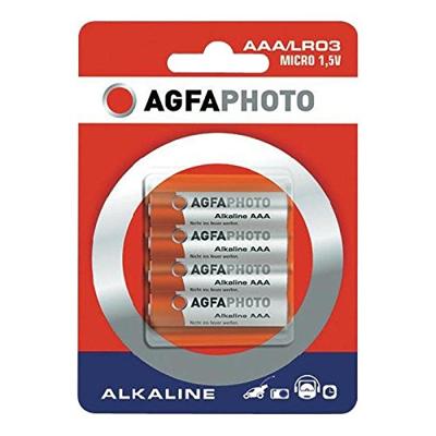 AgfaPhoto Power LR03 AAA batterij (potlood) Alkaline 1.5 V 4 stuk(s) AgfaPhoto Power LR03 AAA batterij (potlood) Alkaline 1.5 V 4 stuk(s)