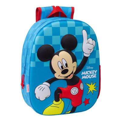 Schoolrugzak Mickey Mouse Clubhouse Blauw 27 x 33 x 10 cm Schoolrugzak Mickey Mouse Clubhouse Blauw 27 x 33 x 10 cm