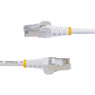 USB-kabel Startech NLWH-2M-CAT8-PATCH Wit 2 m