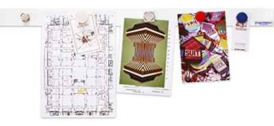 magnetoplan Magneetstrip 16151 (l x b) 100 cm x 5 cm Wit
