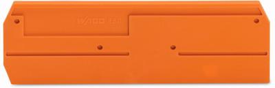 WAGO 880-346 Afsluit- en scheidingsplaat Oranje 100 stuk(s)