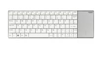 Rapoo E2710 Wireless Multimedia Touchpad Keyboard wit - thumbnail