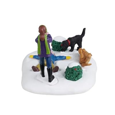 Snow Angel's Best Friend 11x12x12 cm Kersthuisje LEMAX - Lemax Snow Angel's Best Friend 11x12x12 cm Kersthuisje LEMAX - Lemax