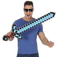 Opblaasbaar Diamond Sword (90cm) - thumbnail