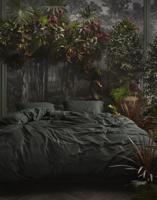 Essenza Essenza Minte Dekbedovertrek 2p 200x220 Antraciet - thumbnail