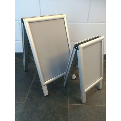 Stoepbord 21x30 cm Alu- verstek - A4