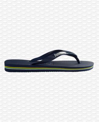 Havaianas Brasil logo navy blue donkerblauw maat 3940