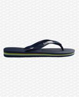 Havaianas Brasil logo navy blue donkerblauw maat 3940 - thumbnail
