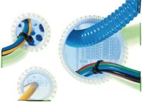 HellermannTyton G51P-B-PE-NA Wit per meter - thumbnail