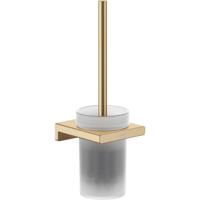 Hansgrohe AddStoris toiletborstel met wandhouder 10,5x12x34,2cm brushed bronze - thumbnail