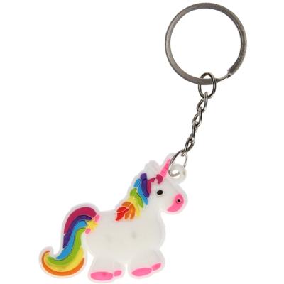 LG-Imports Sleutelhanger eenhoorn regenboog