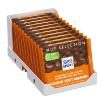 Ritter Sport honing zout amandel (11x 100gr) - thumbnail