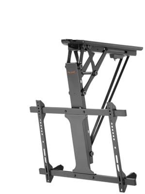 My Wall HL44ML TV-plafondbeugel Met afstandsbediening, Kantelbaar 81,3 cm (32) - 177,8 cm (70) Plafondhouder, Besturing via app, Met elektromotor,