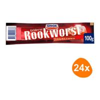 Unox - Gelderse rookworst (Magnetron) - 24 Stuks - thumbnail
