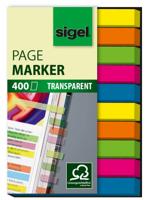 Sigel Plakmarker HN617 Groen, Blauw, Violet, Geel, Oranje - thumbnail