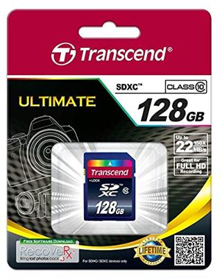 Transcend Premium SDXC-kaart Industrial 128 GB Class 10