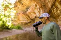 LifeStraw Go 2.0 Waterfilter 700ml Drinkfles Black 700ml - thumbnail