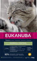 Eukanuba Adult Hairball Control met kip kattenvoer 10 kg - thumbnail