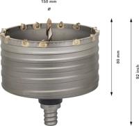 Bosch Accessories Bosch Power Tools 2608580526 Holle boorkroon 2-delig 150 mm 1 stuk(s) - thumbnail