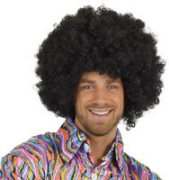 Super zwarte Afropruik - thumbnail