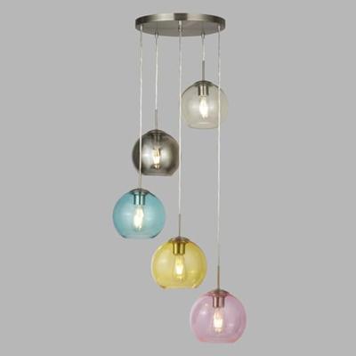 Searchlight Vide hanglampMardi Gras curiosa - 8135-5SS