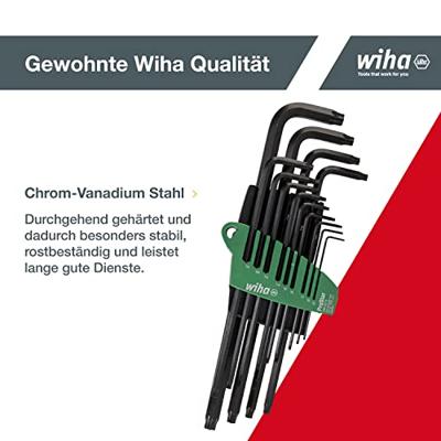 Wiha Stiftsleutelset | in ProStar houder | TORX® | 14-delig | chemisch gezwart - 24312 - 24312 - thumbnail