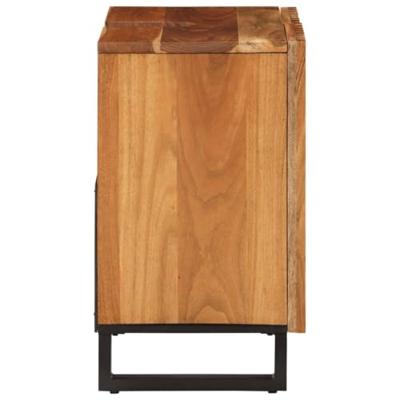 Wastafelkast 62x34x58 cm massief acaciahout