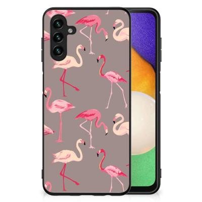 Samsung Galaxy A13 5G | A04s Dierenprint Telefoonhoesje Flamingo Samsung Galaxy A13 5G | A04s Dierenprint Telefoonhoesje Flamingo