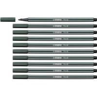 Viltstift stabilo pen 68/63 m aardegroen | 10 stuks - thumbnail