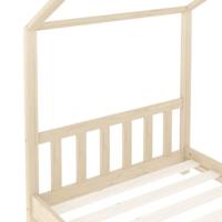 Kinderbedframe massief grenenhout 70x140 cm - thumbnail