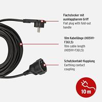 Brennenstuhl 1168980010 Stroom Verlengkabel Zwart 10.00 m H05VV-F 3G 1,5 mm² - thumbnail