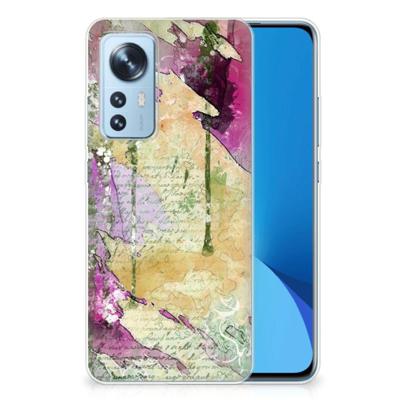 Hoesje maken Xiaomi 12 | 12X Letter Painting Hoesje maken Xiaomi 12 | 12X Letter Painting