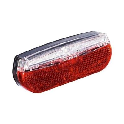 Trelock led achterlicht "trio flat" rear light ls 812 black
