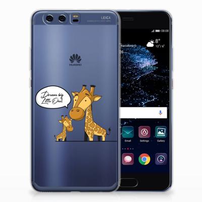 Huawei P10 Plus Telefoonhoesje met Naam Giraffe Huawei P10 Plus Telefoonhoesje met Naam Giraffe