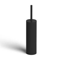 Clou Sjokker toiletborstelgarnituur 8x37.2cm staand Zwart mat SJ/09.26001.21 - thumbnail