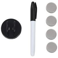 VidaXL Whiteboard voor aan de wand magnetisch 60x20 cm glas - thumbnail