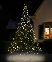 Fairybell licht kerstboom 300 cm 480 led warmwit met mast - thumbnail