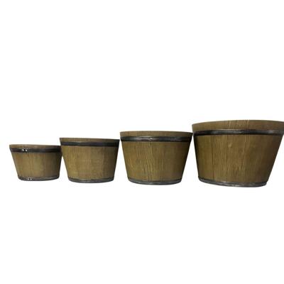 Grondlegger Home ESPRIT Bruin Magnesium Cottage (4 Stuks)