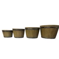 Home ESPRIT Bruin Magnesium Cottage (4 Stuks) - thumbnail
