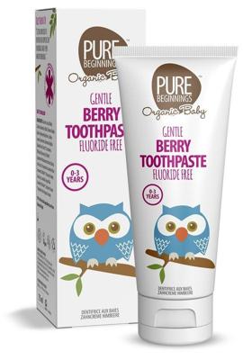 Pure Beginnings Berry toothpaste with xylitol 75 Milliliter