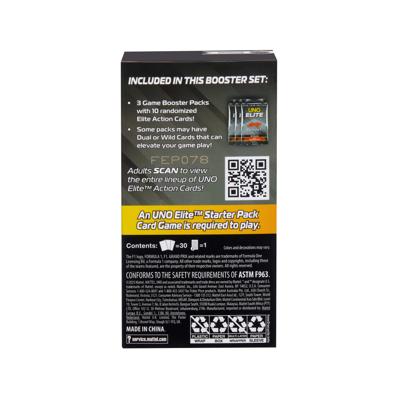 Formula 1 UNO Card Game Elite F1 Booster-Set