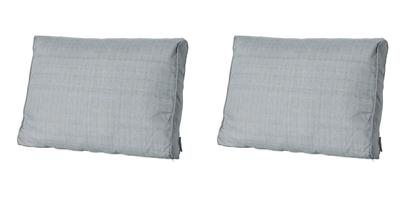 Lounge rug Basic grey 60 cm x 43 cm (2 stuks) Madison - Madison