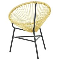 Tuinstoel Acapulco poly rattan beige - thumbnail