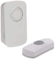 Draadloze deurbel op batterijen 1 drukknop Velleman - Velleman - thumbnail