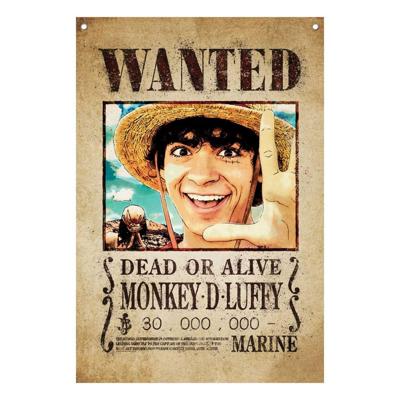 One Piece Wall Banner Luffy Wanted 120 x 85 cm One Piece Wall Banner Luffy Wanted 120 x 85 cm