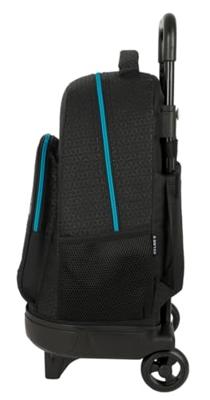 Schoolrugzak met Wielen Kelme Iron Zwart 33 x 45 x 22 cm