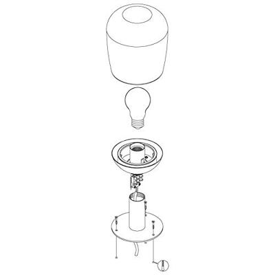 Eglo Sokkellamp Donatori 98702