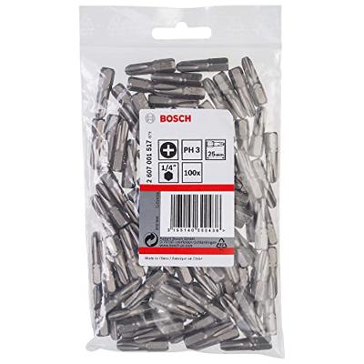 Bosch Accessoires Bit extra-hard PH 3, 25 mm 100st - 2607001517 - thumbnail